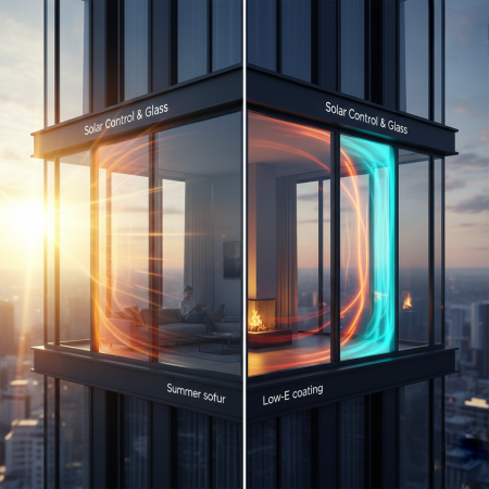 Güneş Kontrollü ve Low-E Camlar